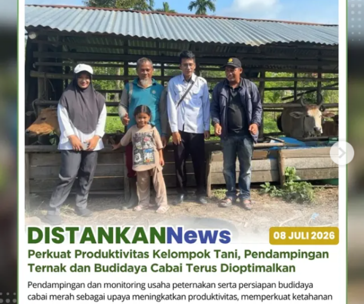 Pendampingan Ternak dan Budidaya Cabai