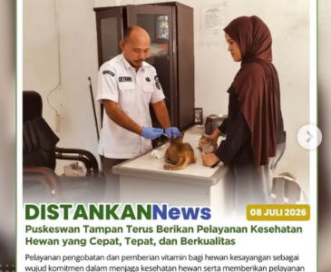 Monitoring Pupuk Bersubsidi di Poktan Singgalang Jaya