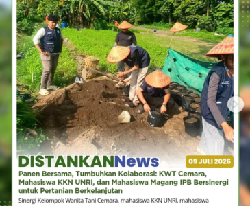 Distankan Pekanbaru Kunjungi UPT Pengembangan Ternak dan Pakan Provinsi Riau