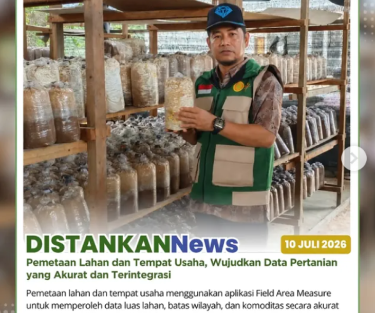 Kegiatan pemetaan lahan dan tempat usaha di Kelompok JBAK Farm dan Jamur Bertuah