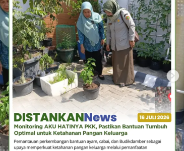 Mendampingi petani, peternak, dan pembudidaya ikan agar setiap proses budidaya berjalan semakin baik