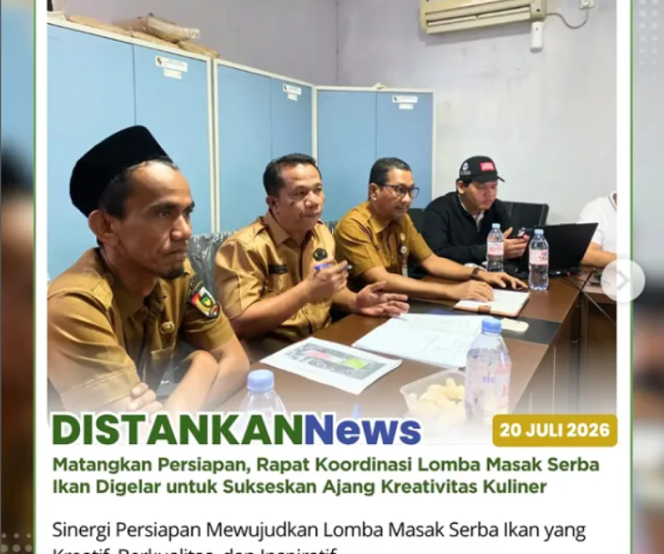 Rapat Koordinasi Persiapan Lomba Masak Serba Ikan