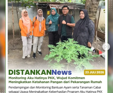 Monitoring di Kelompok Tani Duta Tani