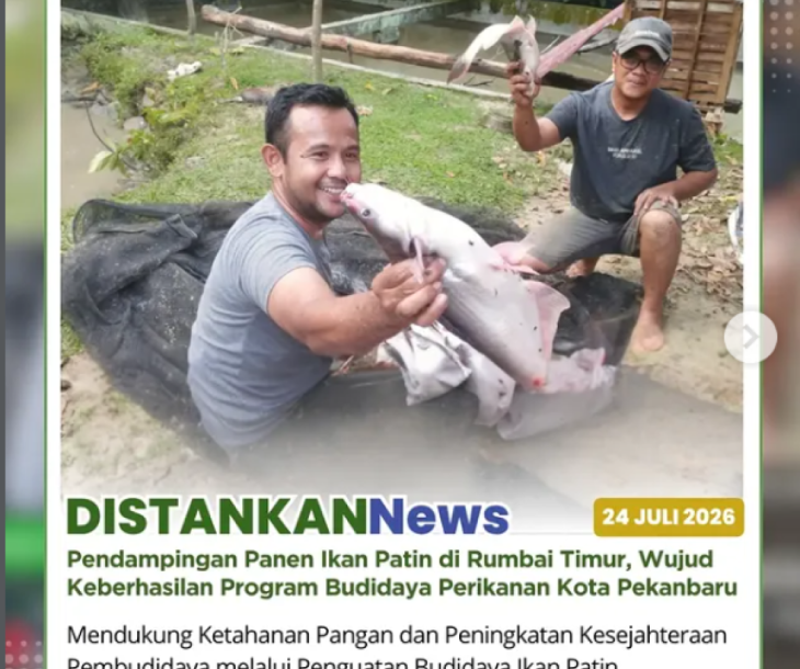 Pendampingan kepada kelompok pembudidaya ikan