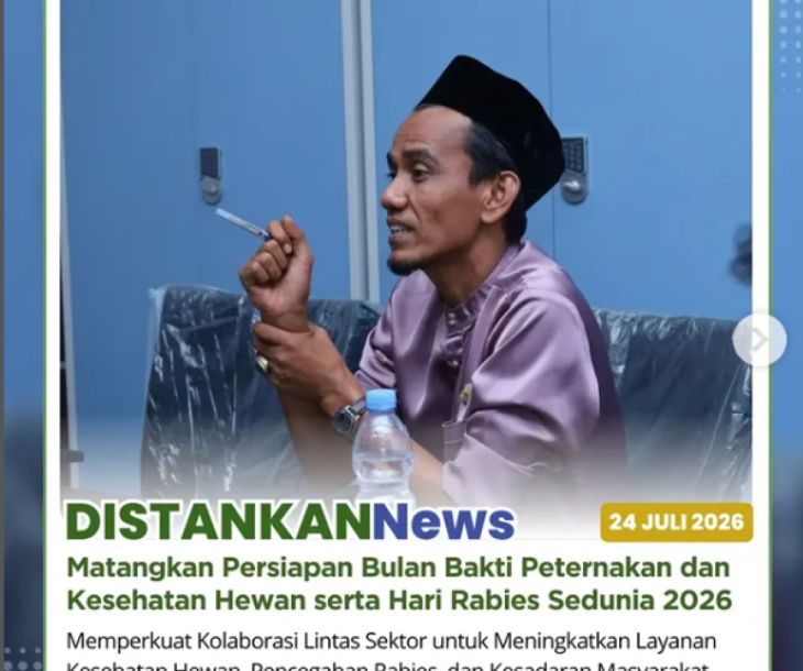 Rapat Koordinasi Persiapan Bulan Bakti Peternakan dan Kesehatan Hewan serta Hari Rabies Sedunia 2026