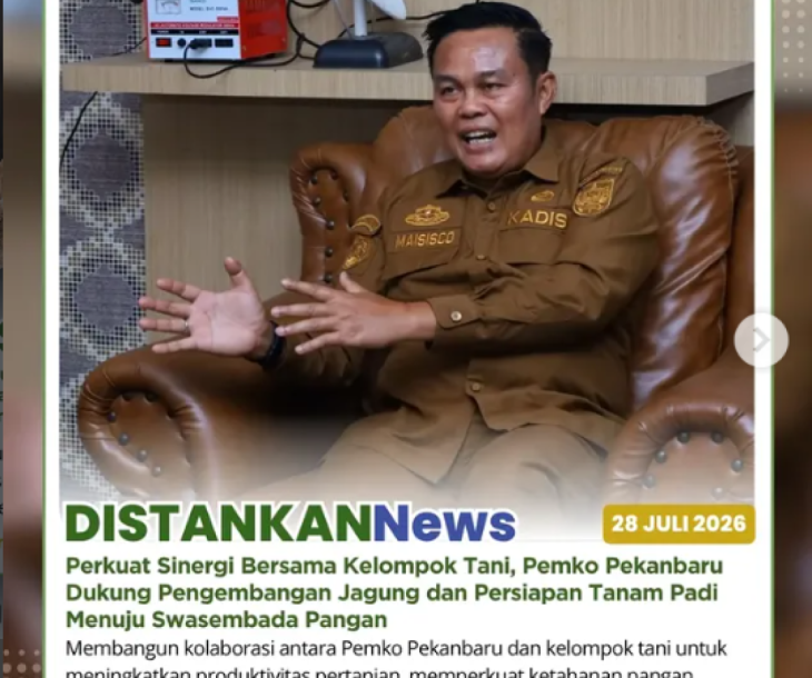 Silaturahmi Kelompok Tani Agro Mandiri Sejahtera Ke Distankan